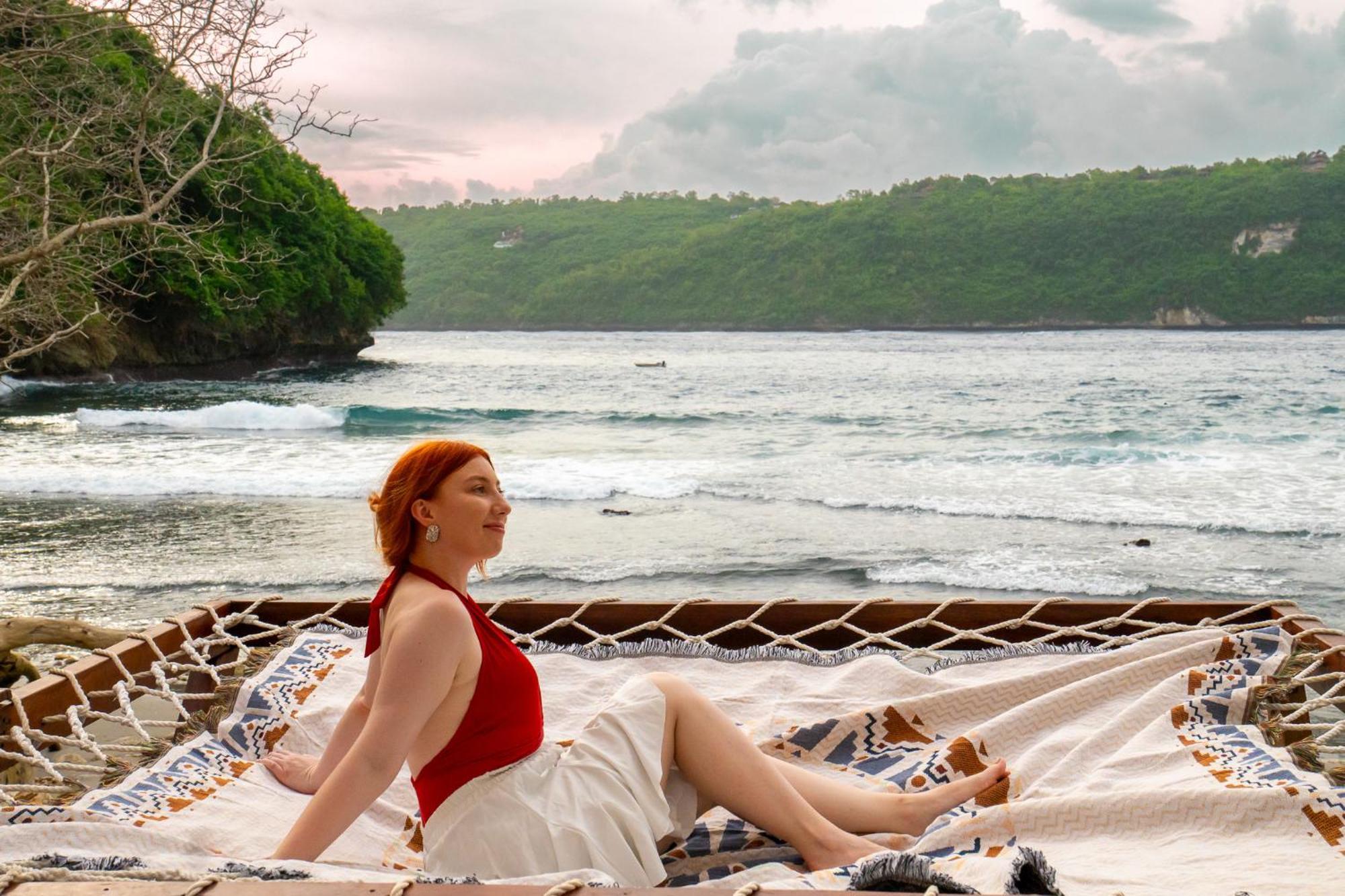 Beachfront Luxury Dome Villas - Gamat Bay Resort Nusa Penida Bagian luar foto