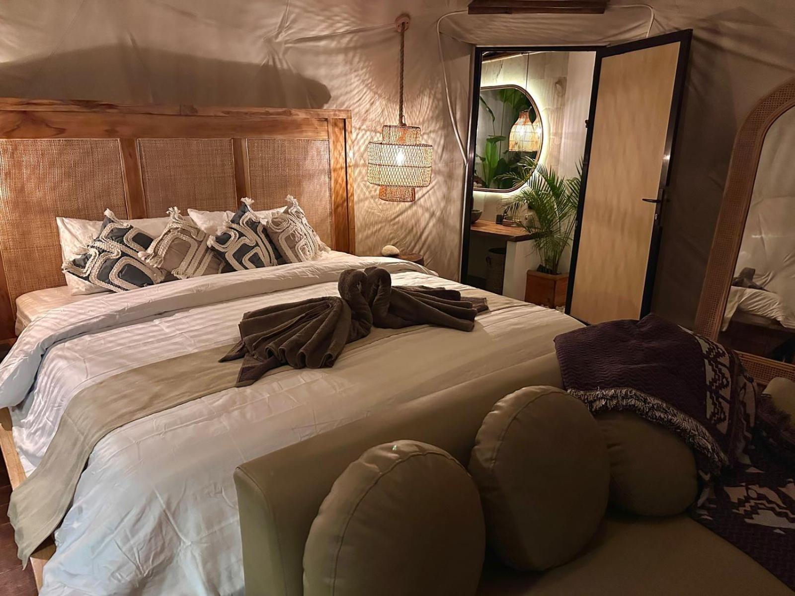 Beachfront Luxury Dome Villas - Gamat Bay Resort Nusa Penida Bagian luar foto